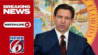 WATCH LIVE: DeSantis holds news conference at Gator’s Portside Port Canaveral screenshot 4