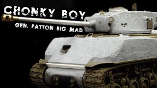 Let's Build a Sherman Easy 8 With Concrete Armor! | M4A3E8 | Tamiya 1/48