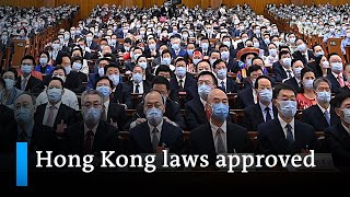 Beijing's national people's congress has overwhelmingly approved a
plan that allows china to begin imposing new laws on hong kong. the
controversial security...