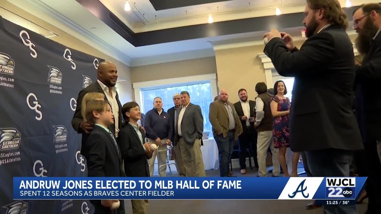 Andruw Jones elected to MLB Hall of Fame - YouTube