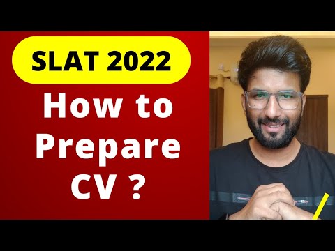 How to Prepare CV for SLAT 2022 ? Akansh Jain HNLU #slat2022 #slat #wat #slatexam
