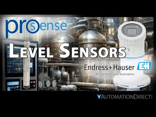 ProSense Submersible Level Sensors & EH MicroPilot Radar Level Sensors from AutomationDirect