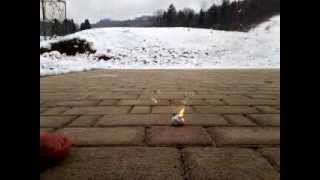 Homemade fireball (test 1)