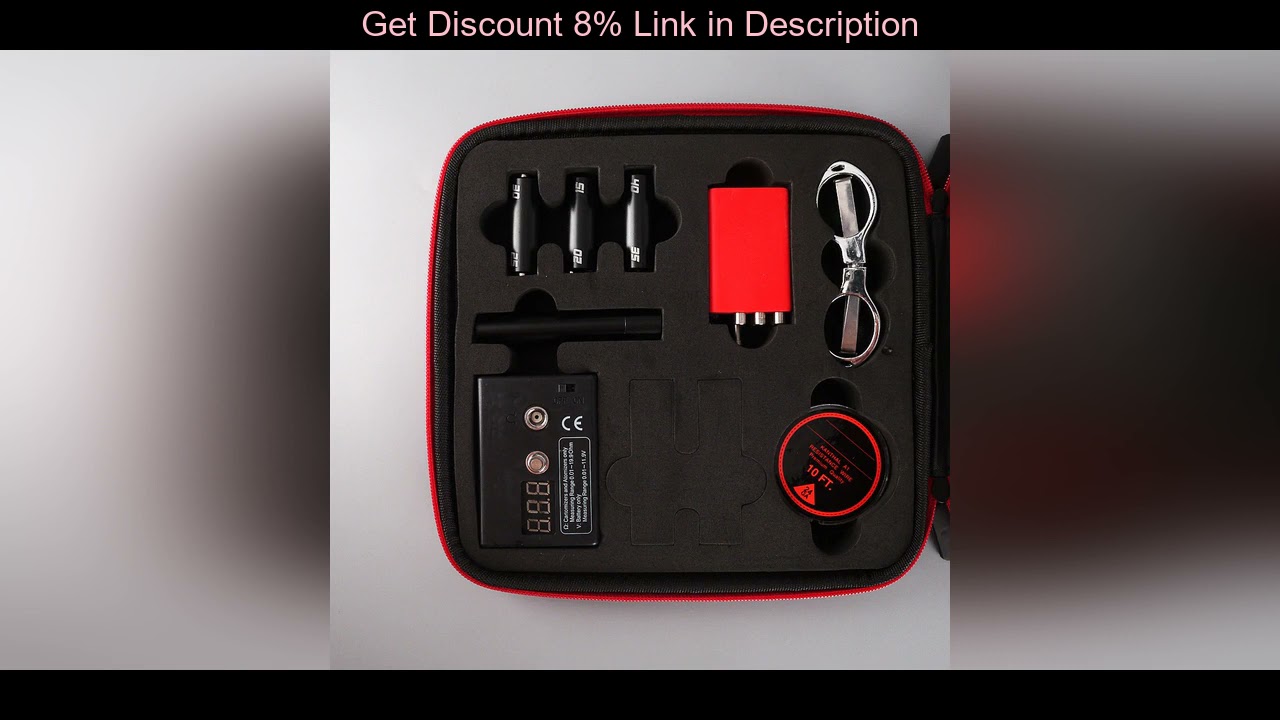 Slide New Arrival Vape Tool Bag Kit Combo Set Full DIY Kit V2 Jig Meter Tweezer Heat Wire Plier VS