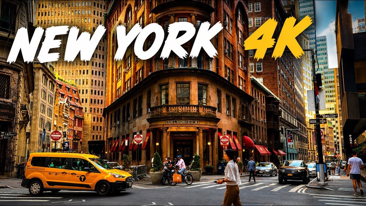 New York City Walking tour, Manhattan | USA 🇺🇸