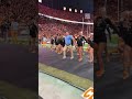 Security guard busts a move alongside university of tennessee dancers