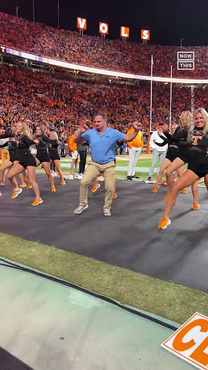 ‘Security Guard’ Busts a Move Alongside University of Tennessee Dancers