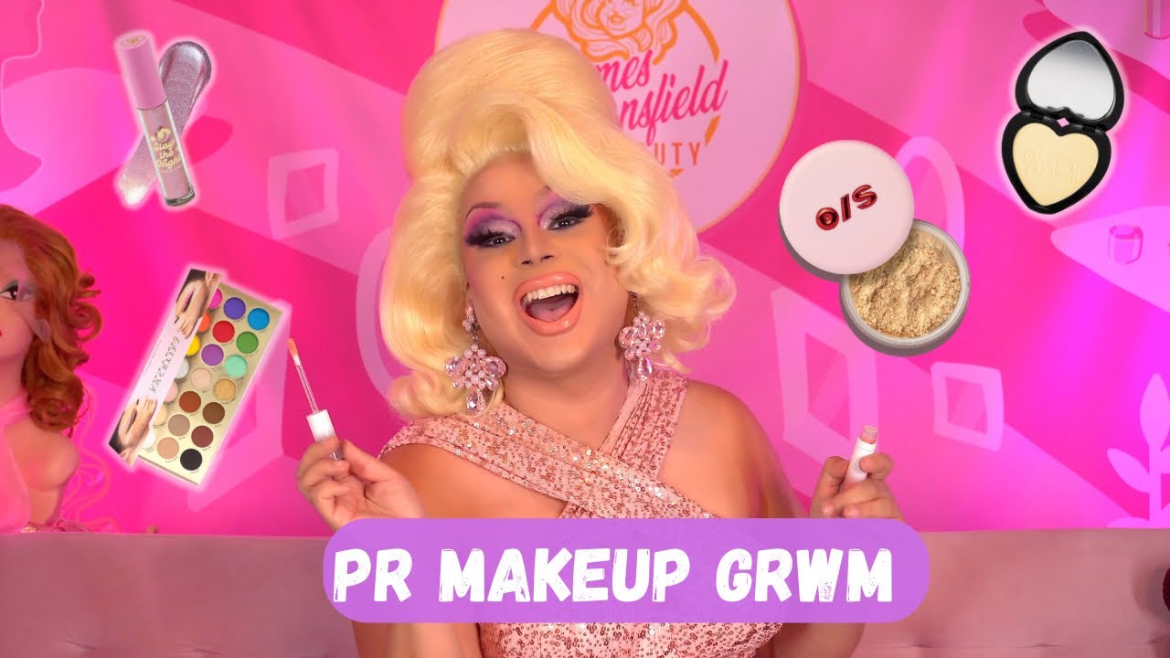 TRYING SOME NEW PR MAKEUP | GRWM