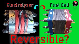 What's inside a regenerative Fuel Cell? reversible electrolyzer stack, reversibler Elektrolyseur