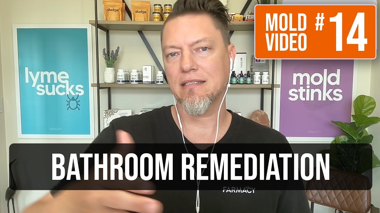 Picture of How to remediate a bathroom from mold? - YouTube