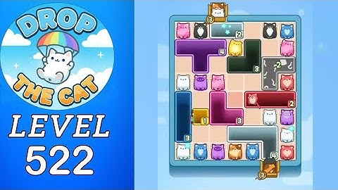 Drop The Cat Level 522 Walkthrough