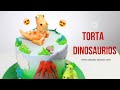 🥰 Modelado de  Dinosaurios y Técnica de PANELES en Fondant| Natalia Salazar