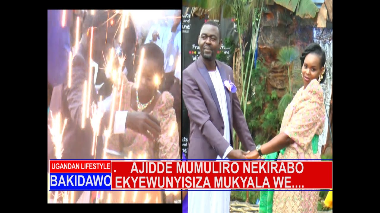#WESANYUKIRE. Bakidawo mbutufu alina omukwano kukino kyakoze mukwanjula kwe.