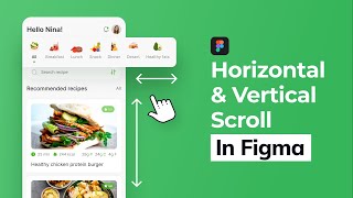 Horizontal and Vertical Scroll in Figma - Quick Prototyping Tutorial screenshot 5