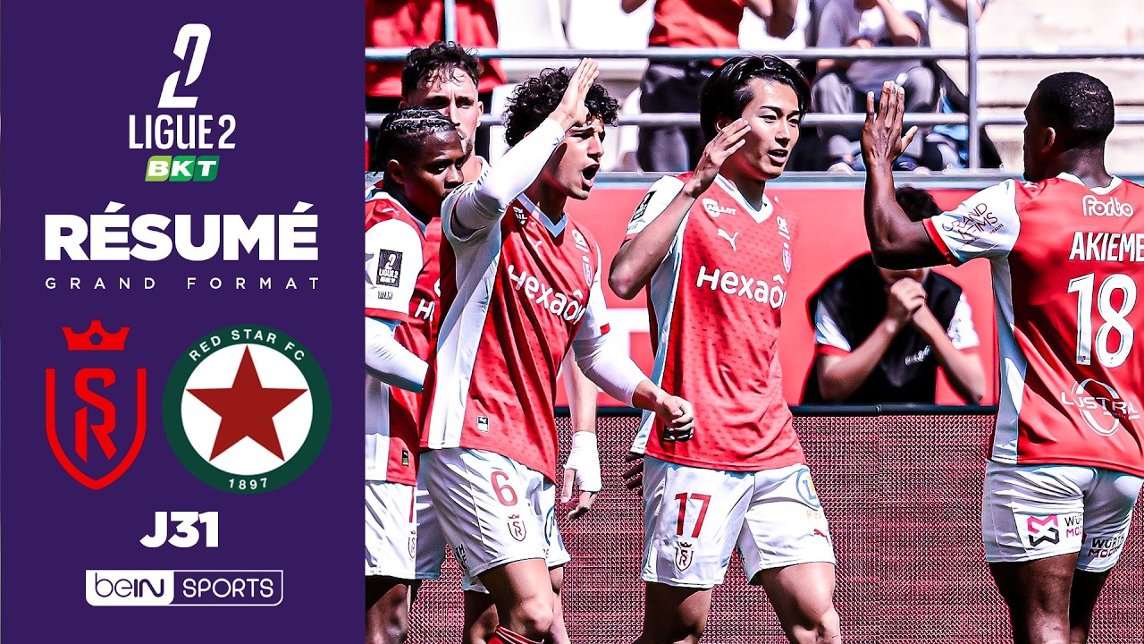 Résumé : REIMS fait chuter le RED STAR dans un MATCH FOU !