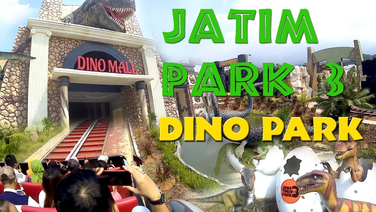 Dino Park Di Jatim Park 3 Batu Malang Seru Jelajahi Wahana Dinosaurus