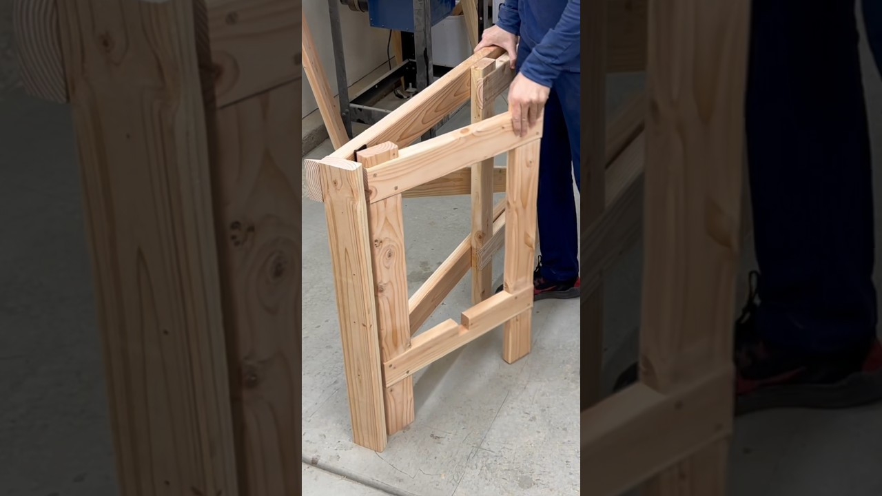 Складное основание верстака