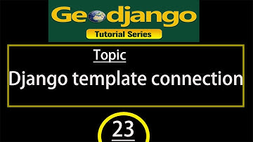 How to use templates and connect all components in Django
