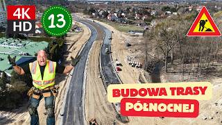 Gorzów Wlkp.03.04.2026 Trasa Północna budowa cz 13, Dron, Gorzów,lot nad miastem, 4K