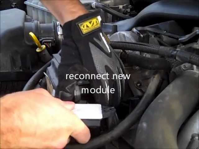 Glow Plug Module Change 3.0L Jeep Grand Cherokee 2007 - Youtube