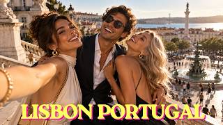 Lisbon 4K Walking Tour – Peaceful Daylight Ambience & Gentle City Flow