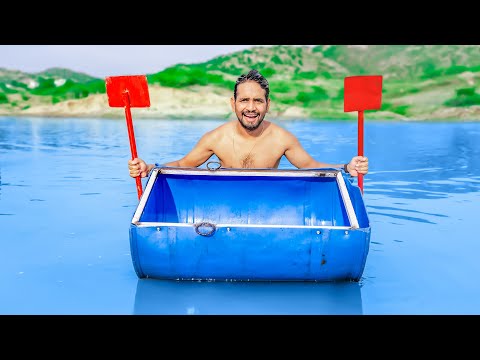 We Made World&rsquo;s Simplest Boat - Will It Swim ?