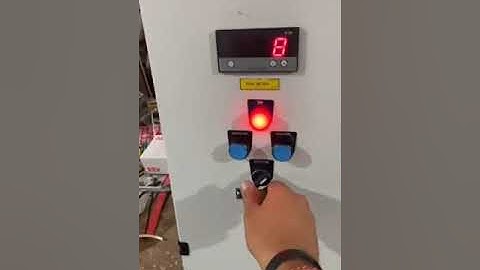 Testing of Boiler control Panel