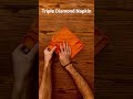 Triple Diamond Napkin