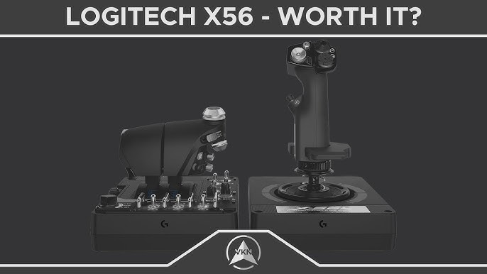 Logitech G X56 H.O.T.A.S Throttle and Joystick Flight Simulator