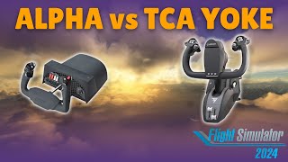 Honeycomb Alpha or Thrustmaster TCA Yoke – The Ultimate Comparison for MSFS 2024