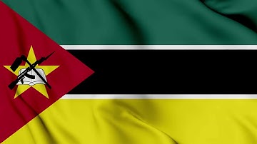 Mozambique Flag Waving Background | HD | ROYALTY FREE