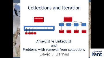 Chapter 4, video 4: ArrayList vs LinkedList