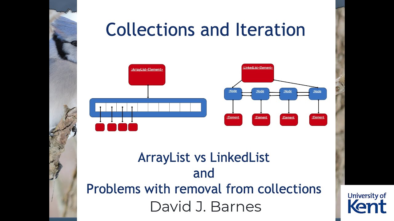 Chapter 4, video 4: ArrayList vs LinkedList - YouTube
