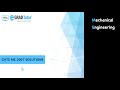 GATE ME 2007 Solutions || Q5 || Which of the following relationship is...substance
