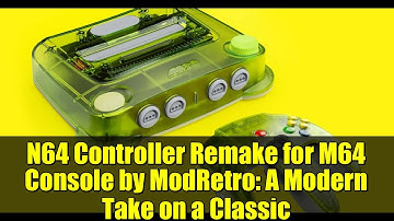 N64 Controller Remake for M64 Console by ModRetro: A Modern Take on a Classic