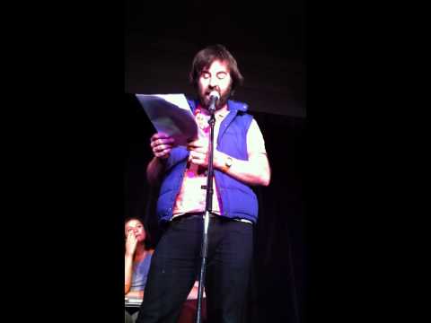 David O'Doherty reads a story about how much he loves Kevin McCloud
