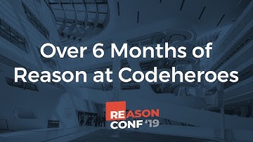 Tomasz Cichociński - Over 6 Months of ReasonML at Codeheroes | ReasonConf 2019