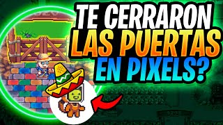 ✅ASI PUEDES 'SALTAR' las PUERTAS de una LAND CERRADA | PIXELS