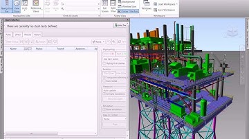 Autodesk Navisworks Clash Detection on an Oil Rig