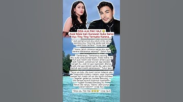 BISA AJA PAK HAJI 😂 Awal Mula Ivan Gunawan Suka Sama Ayu Ting Ting Ternyata Karena...