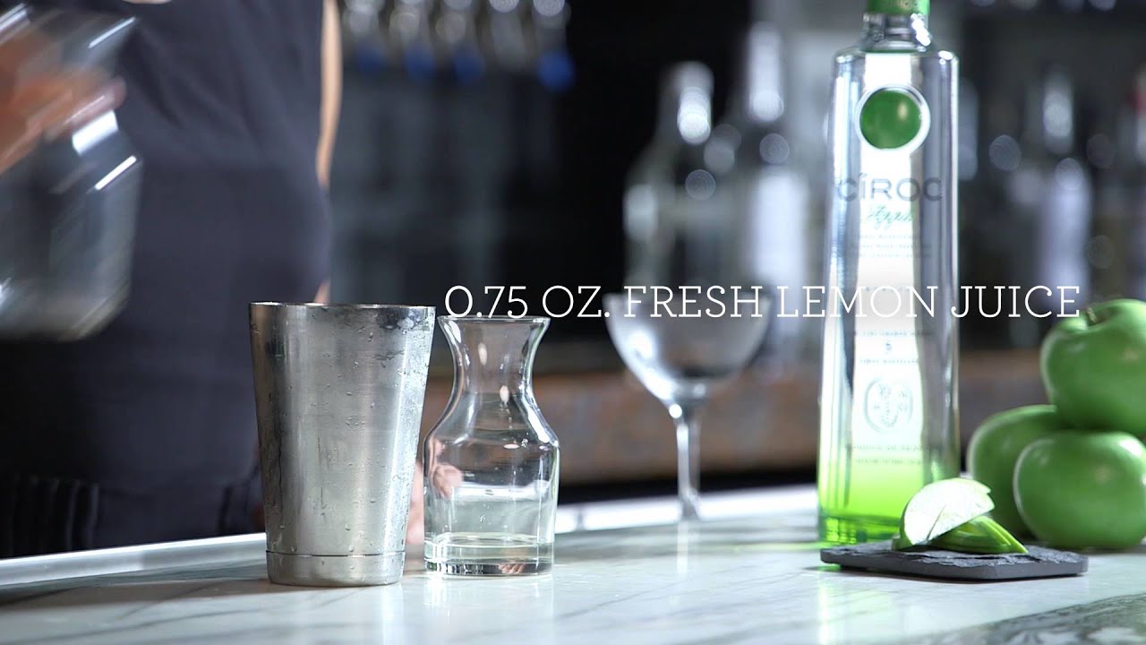 How to Make an Appletini with Cîroc™ Apple YouTube