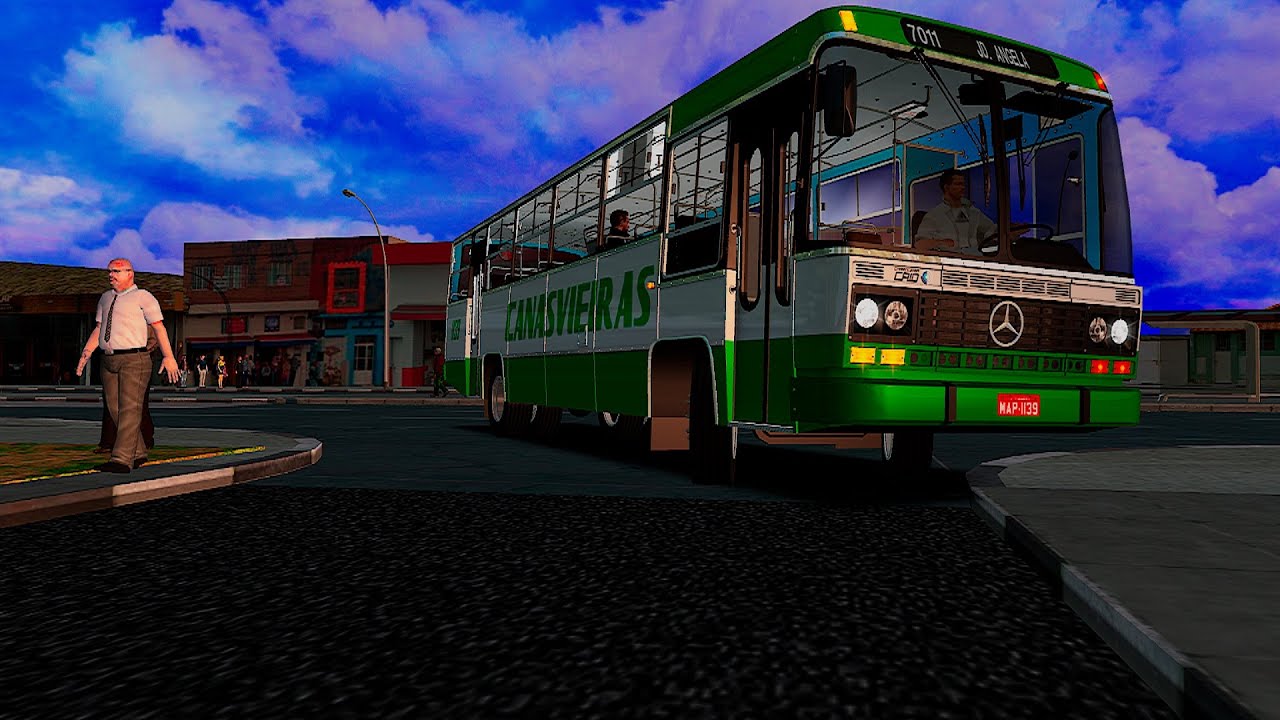 🔴OMSI 2 - Testando o Caio Gabriela II MB LPO-1113 Muito Bom!!! ( Map Vila Cruzeiro Paulista )