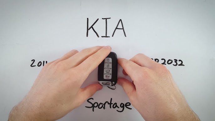 Kia keyless Batteriewechsel am Schlüssel Sorento Ceed Optima Sportage Venga  Niro Stinger DIY #kia 