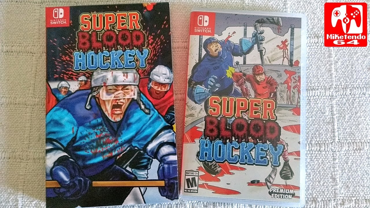 Super Blood Hockey Gameplay - Nintendo Switch (Premium Edition Games) -  YouTube