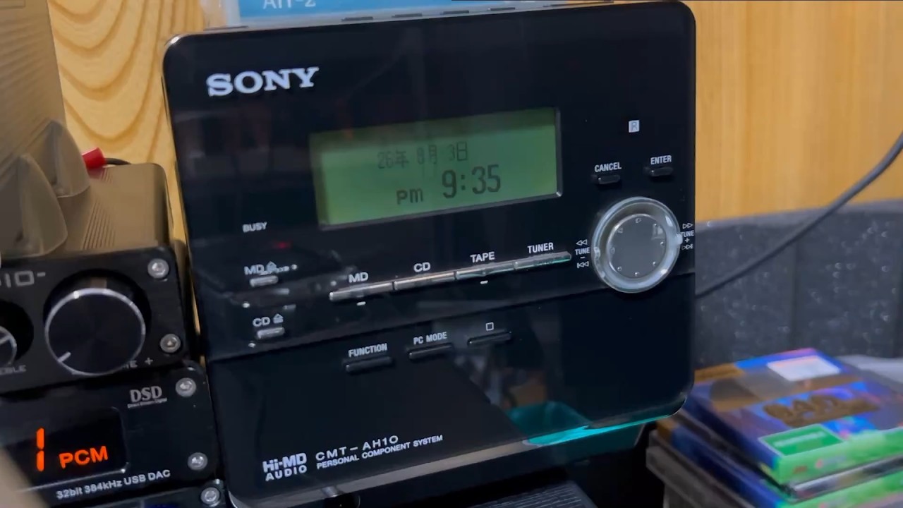 SONY CMT-AH10 - YouTube