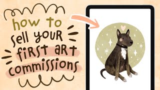 get started selling your first art commissions!