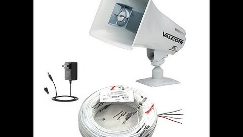 1ov1 S5 E4 | Easy Valcom PA System install with 1ov1 VoIP PA Controller School Business Speaker Horn