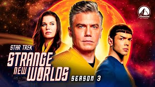 Star Trek Strange New Worlds Season 3 Trailer With Anson Mount \& Christina Chong