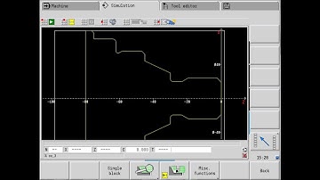 HEIDENHAIN - CNC PILOT- 640 - Create Finished part using Contour Editor - Tutorial 2