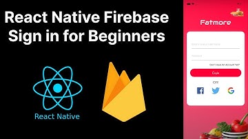 How to sign in React Native using Firebase for Beginners |  Firebase Authentication